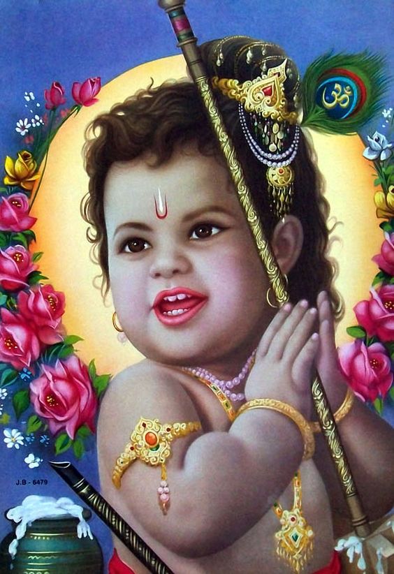 Baby Krishna Cute Photos