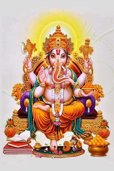 Bhagwan Hindu God Ganesha Ji Photo Image Pics