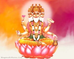 God Brahma Ji Bhagwan Image HD Wallpaper Free Download