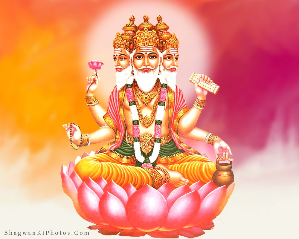 Lord Brahma Images & God Brahma Ji Wallpaper Free Download