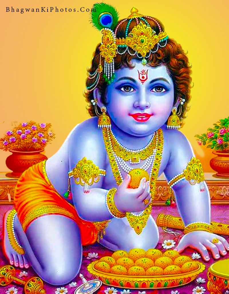 Cute Bal Krishna Kanha ji Pics and Wallpapers Collection | God Wallpaper