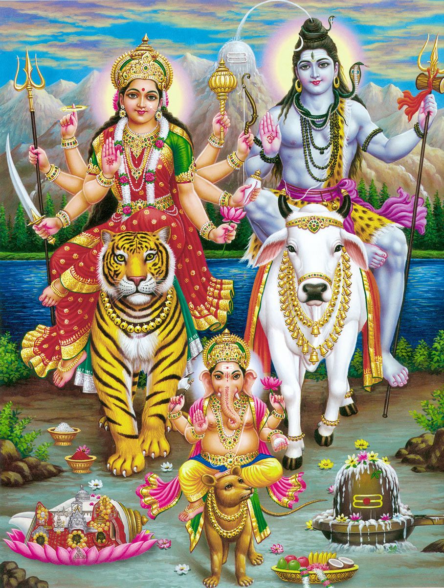 Divinity God Mahadev Gauri Ganesh Images Hd Free Download