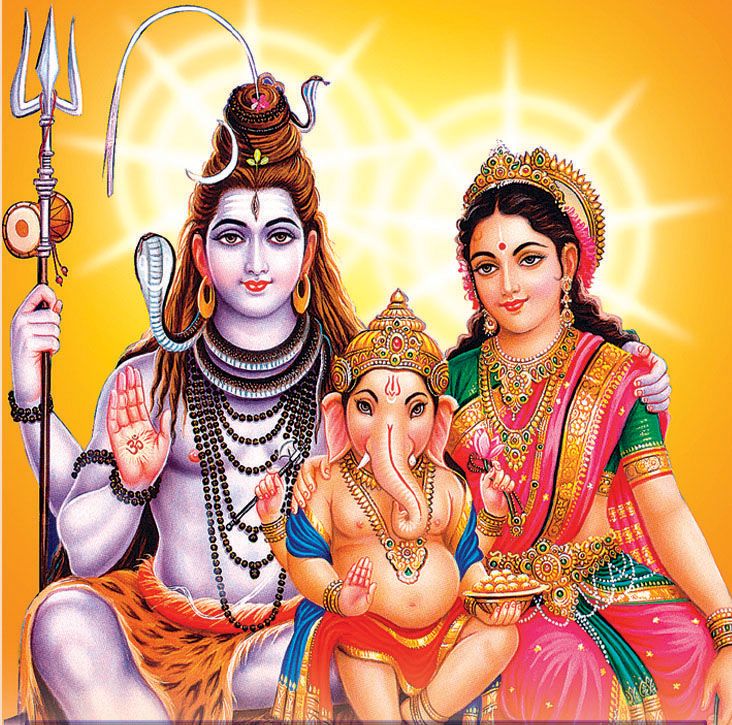 Divinity God Shiv Gauri Ganesh Kartikeya Images Photos Free Download