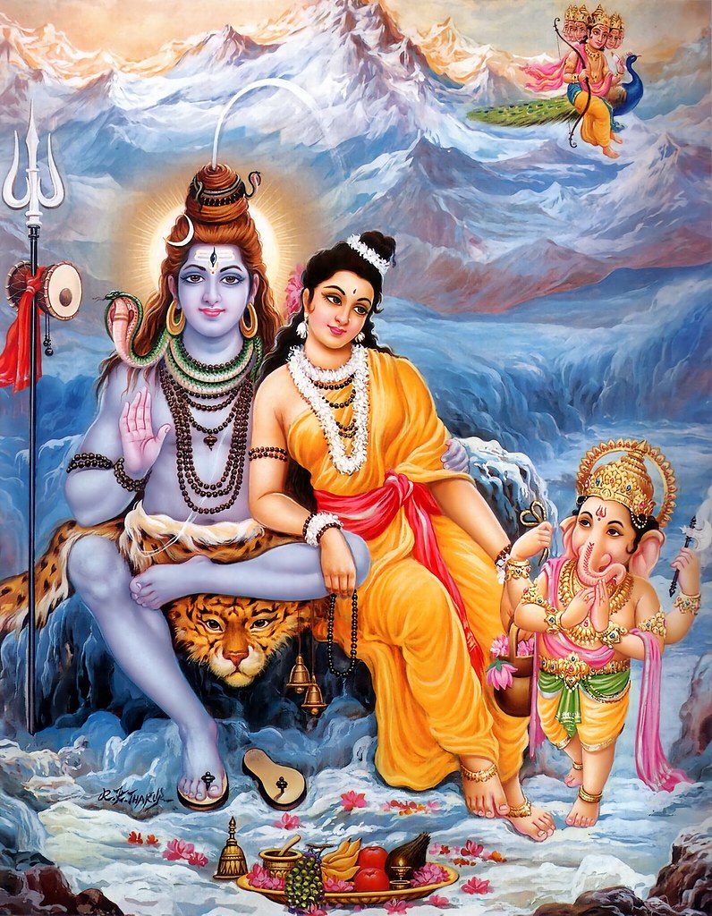 Divinity God Shiva Gauri Ganesha Images Photo Free Download