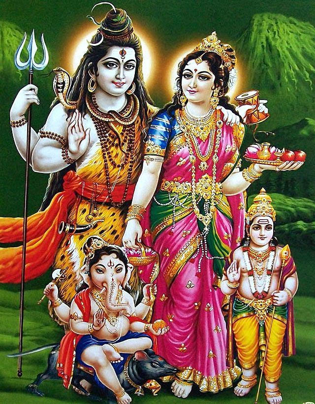 Divinity Lord Shiva Gauri Ganesha Subramanya Images Hd Free Download