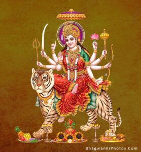 Maa Durga Bhagwan Sherawali Image Download